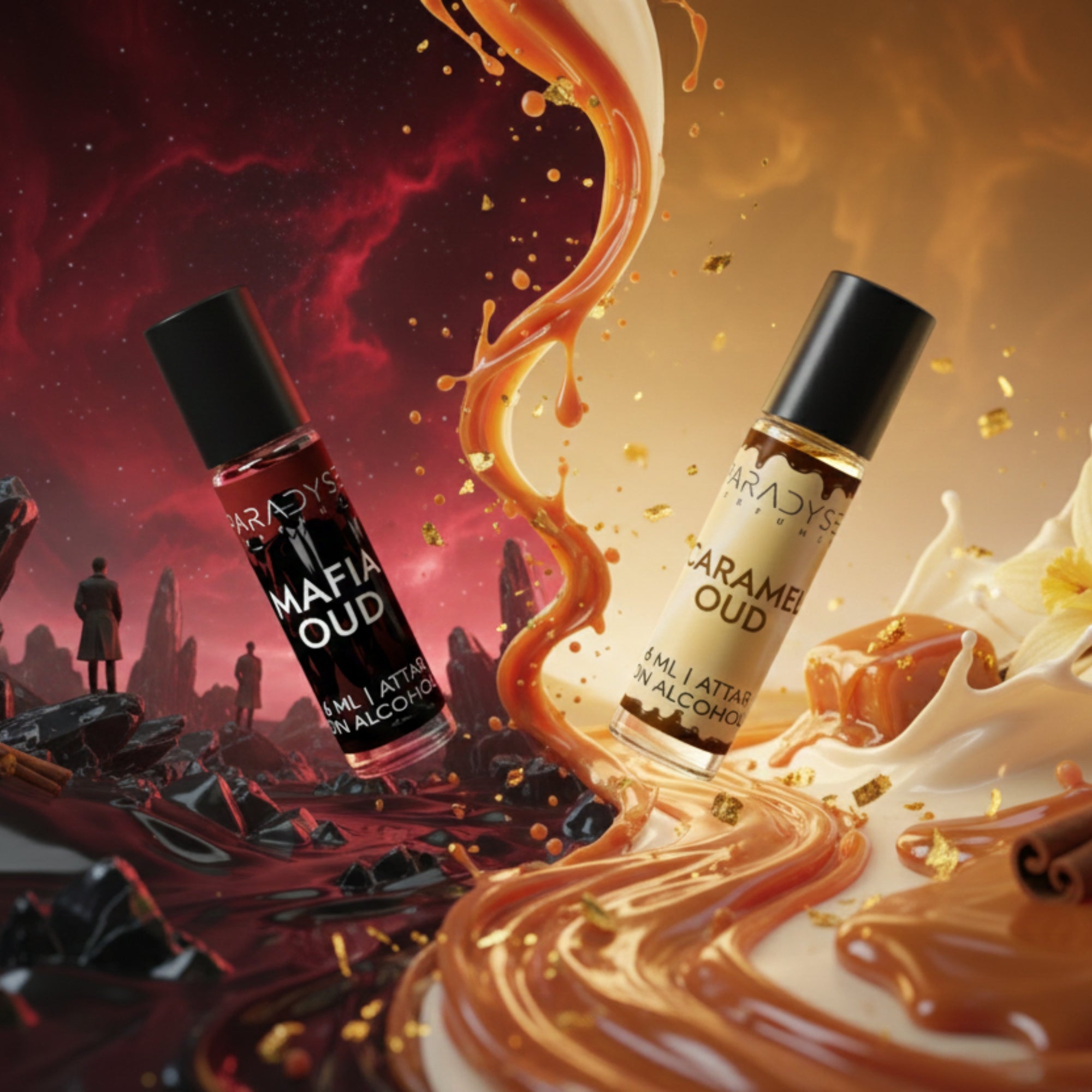 BEST SELLER COMBO ATTAR: MAFIA OUD AND CARAMEL OUD