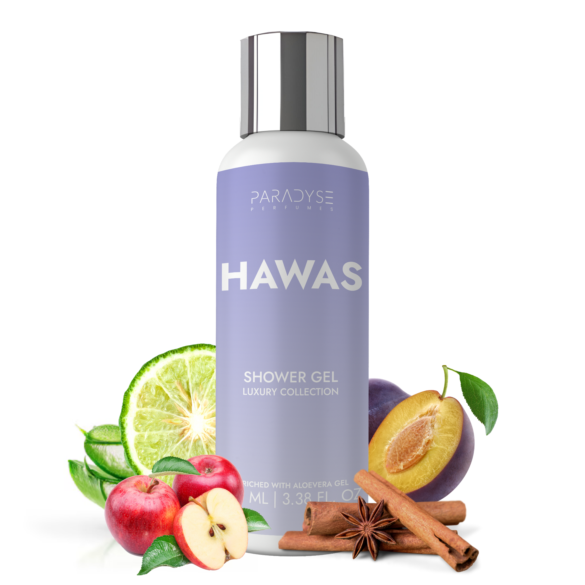 The Hawas Body Wash for Men | Fruity Spicy Scent | Moisturizing & Refreshing | Available in 100 ml