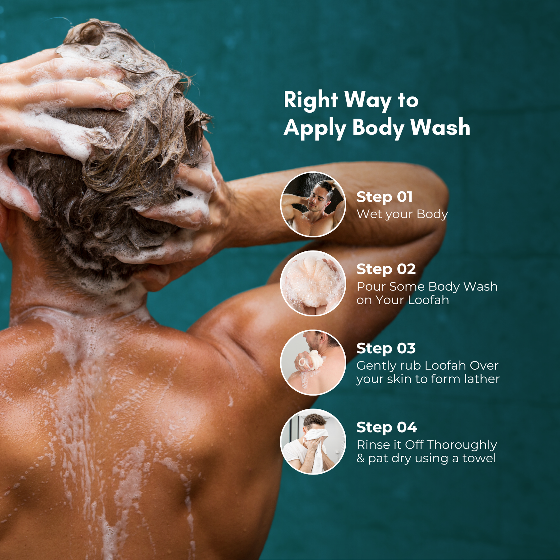 Dylan Blue Body Wash for Men | Woody Spicy Scent | Moisturizing & Refreshing | Available in 100 ml