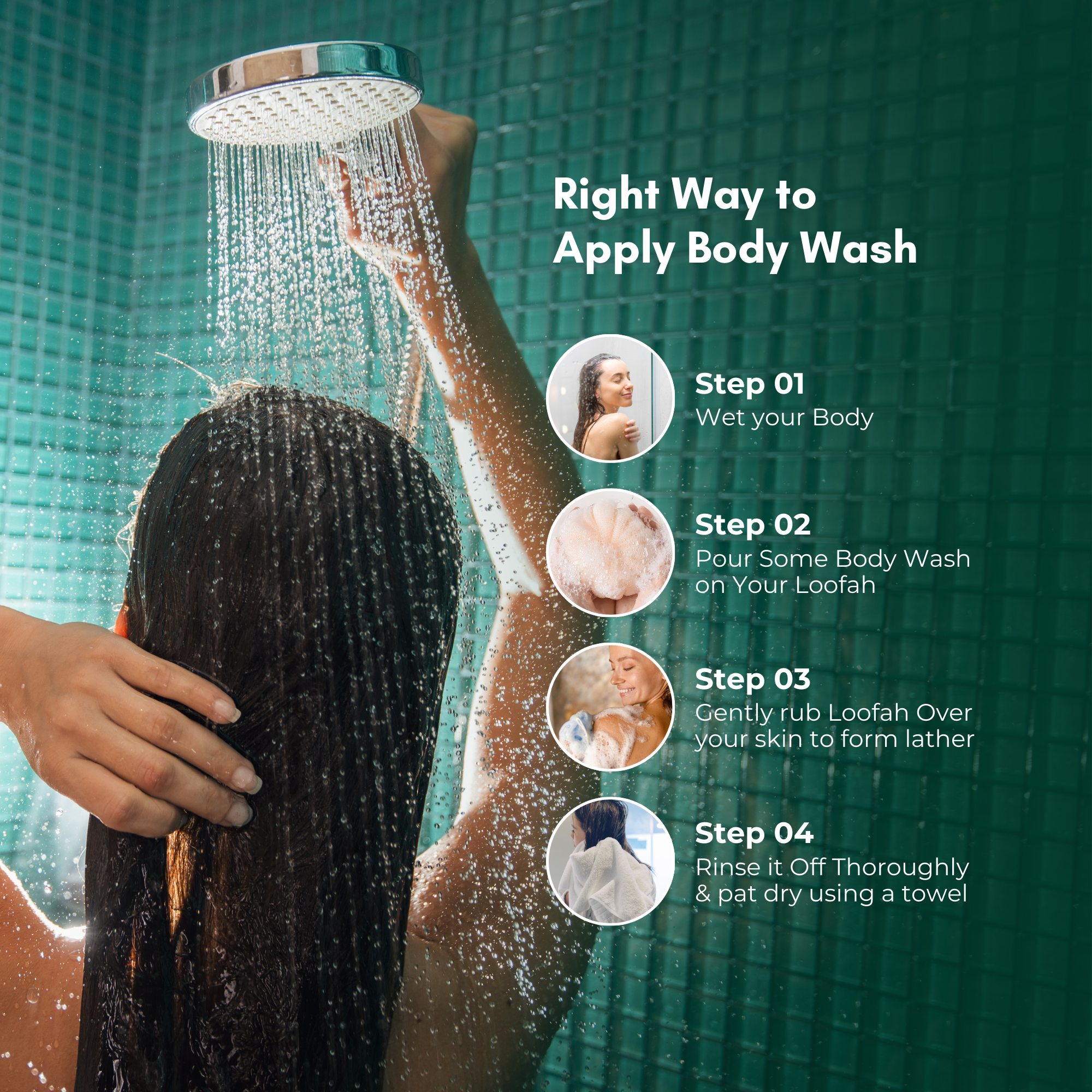 Romance Body Wash for Women | Floral Woody Scent | Moisturizing & Refreshing | Available in 100 ml