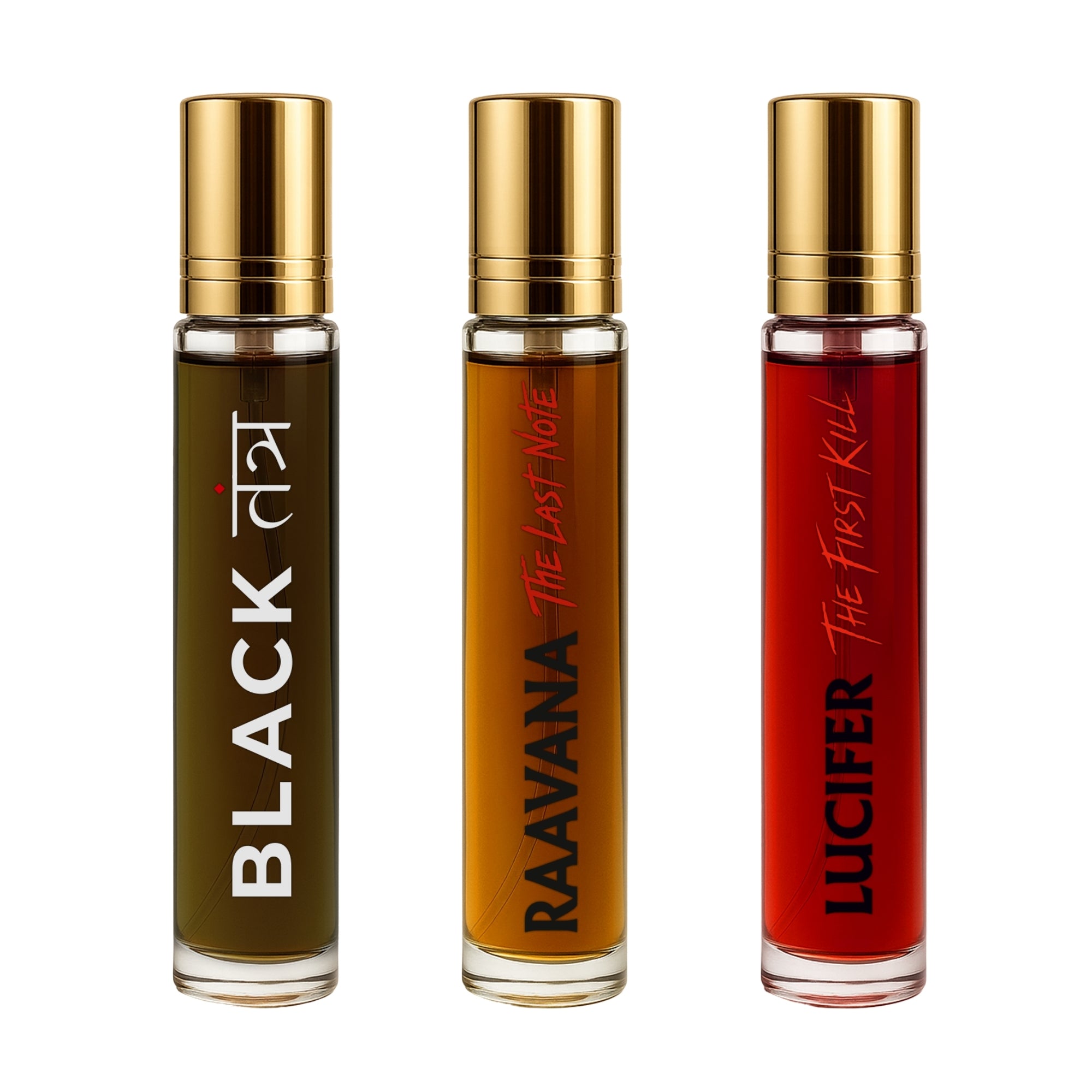 ASURA COLLECTION: BLACK TANTRA| RAAVANA | LUCIFER | 3 X 12ML