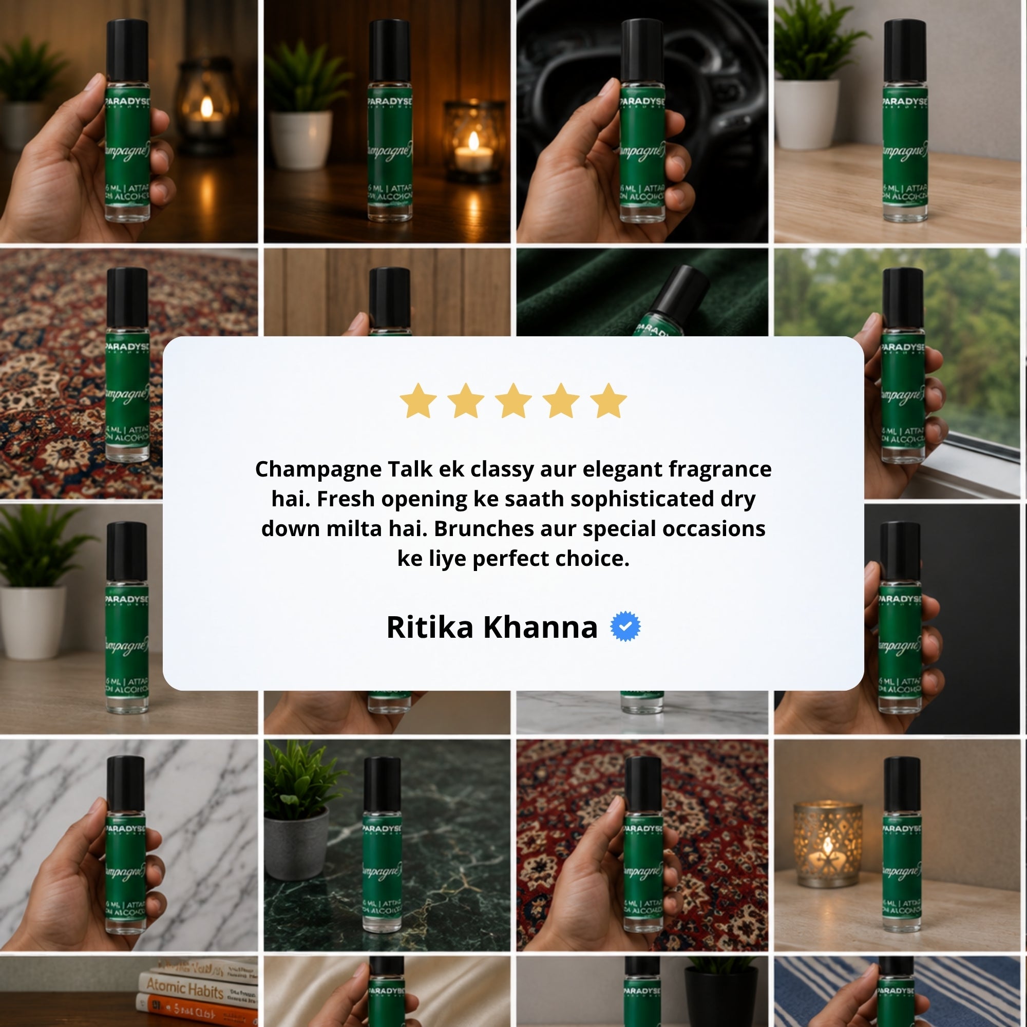 Champagne Talk-Attar