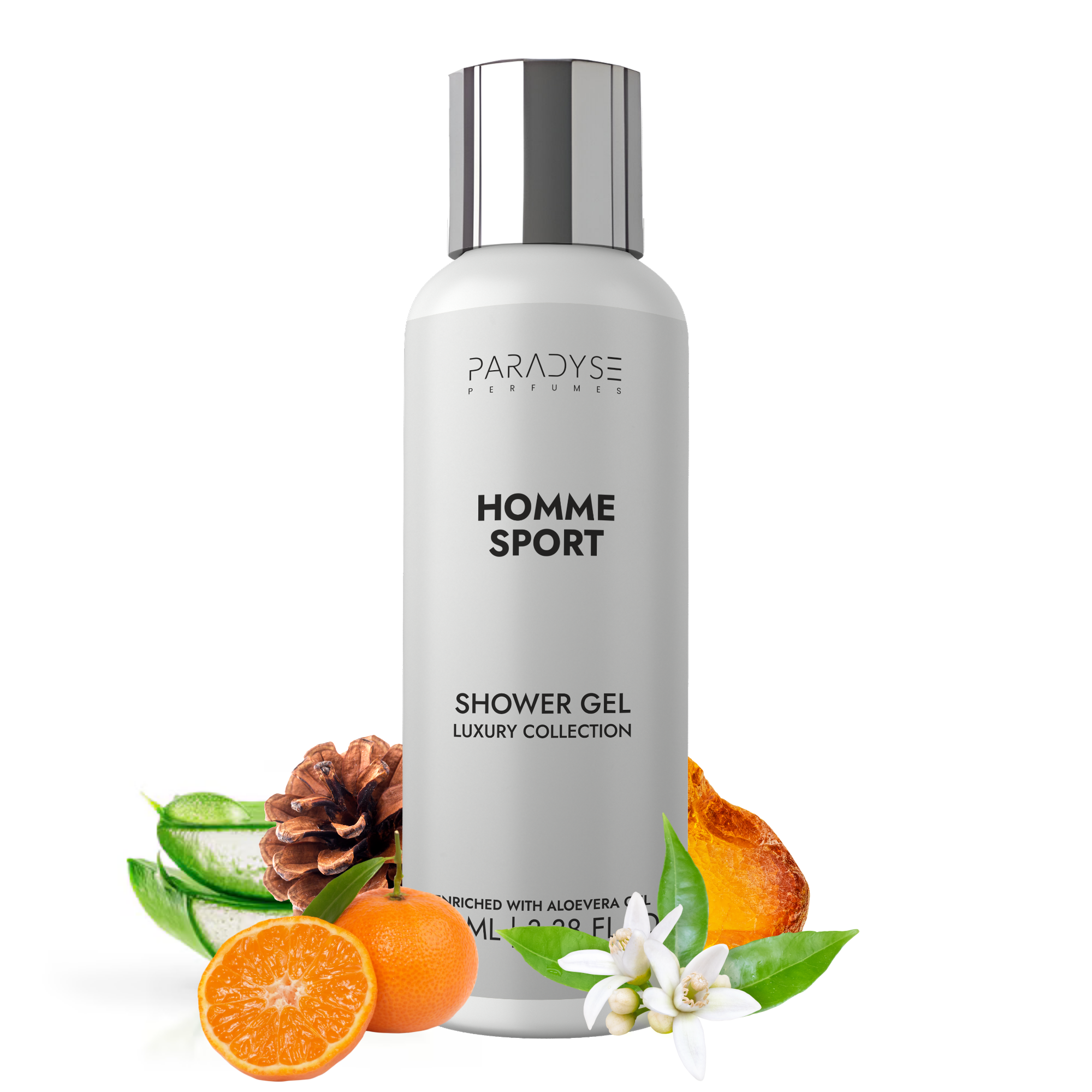 Homme sport  Body Wash for Women | Citrus Aquatic Scent | Moisturizing & Refreshing | Available in 100 ml
