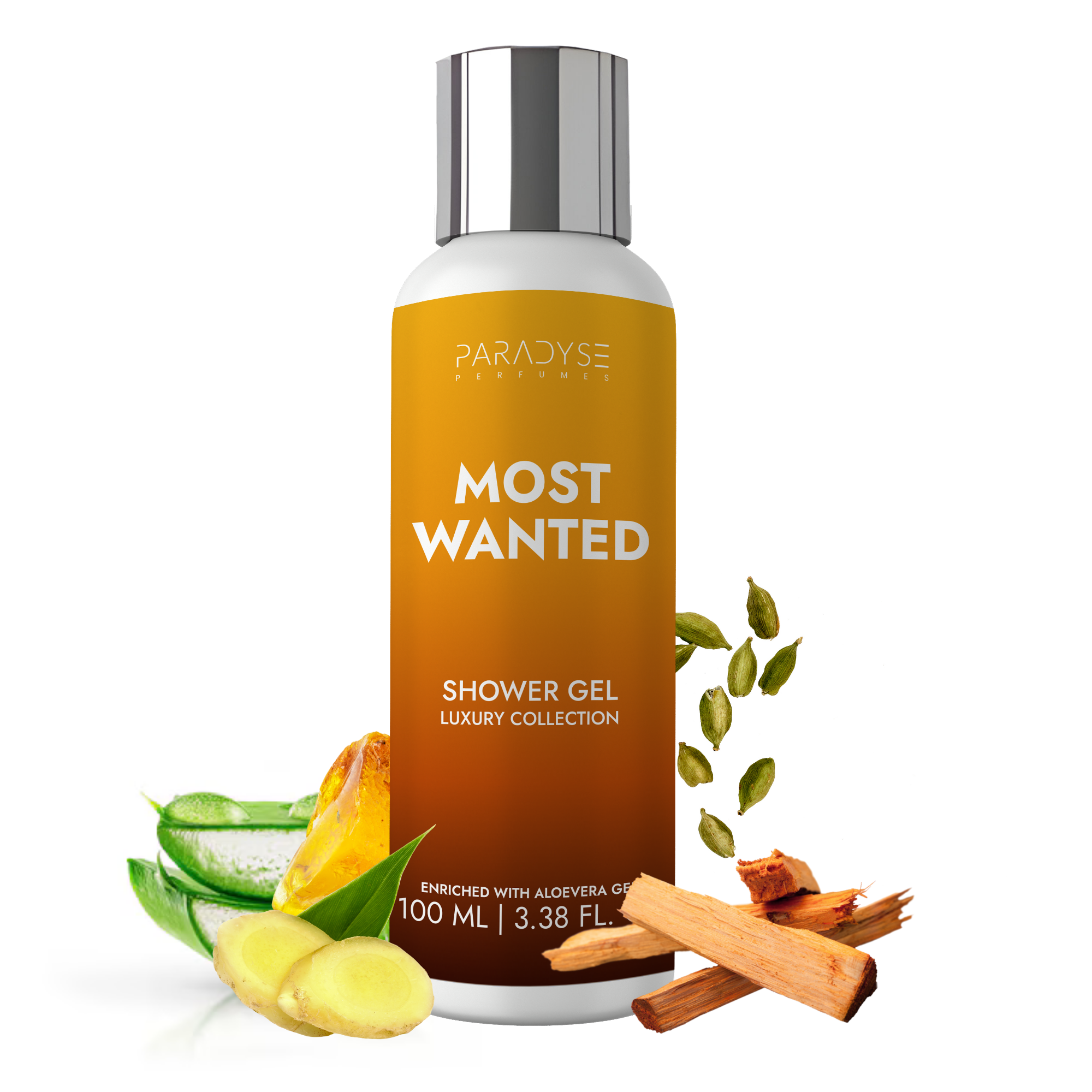 Most Wanted Body Wash for Men | Gourmand Spicy Scent | Moisturizing & Refreshing | Available in 100 ml