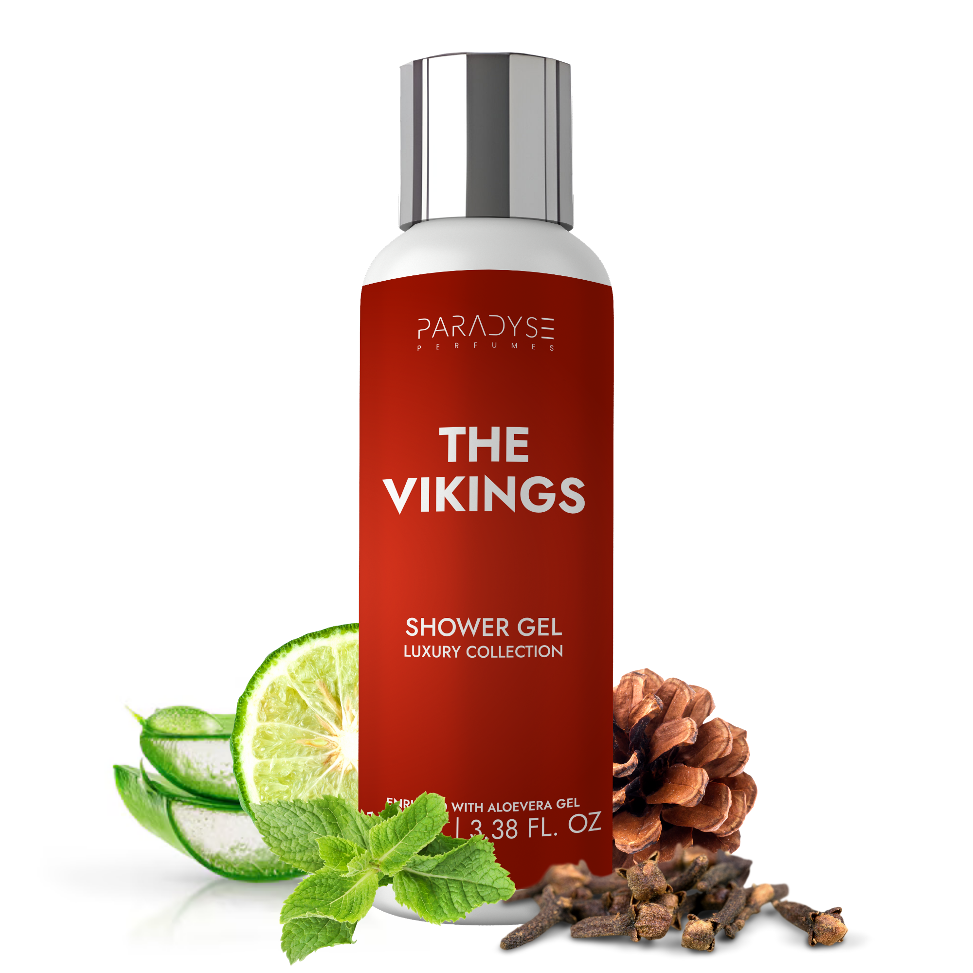 The Vikings Body Wash for Men | Spicy Floral Woody Scent | Moisturizing & Refreshing | Available in 100 ml
